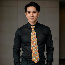 プロフェッショナル大工アイコニック設計 ネクタイ