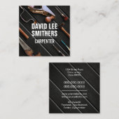 プロフェッショナル大工ツール スクエア名刺 (正面/裏面)