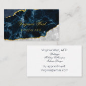 プロフェッショナル大理石と花崗岩の名刺 名刺 (正面/裏面)