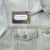 プロフェッショナル大理石カスタム製の作業名タグ 名札 (インサイチュ)