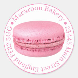 プロフェッショナル好意バッグシール – Macaroon Pink ラウンドシール