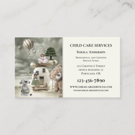 プロフェッショナル子気にカスタム写真名刺 名刺 (正面)