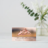 プロフェッショナル実在エステートエージェントブローカーバラハウス 名刺 (スタンド正面)