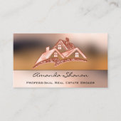 プロフェッショナル実在エステートエージェントブローカーバラハウス 名刺 (正面)
