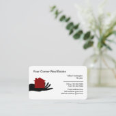 プロフェッショナル実在エステートブローカー 名刺 (スタンド正面)