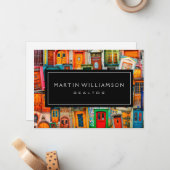 プロフェッショナル実在エステートモダンクラシックドア  ノートカード (正面/裏面インサイチュ)