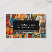 プロフェッショナル実在エステートモダンドアフォト 名刺 (正面)