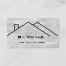 プロフェッショナル実在エステートルーフロゴ 名刺