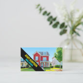 プロフェッショナル実在エステート（QRコード）ホームブローカー 名刺 (スタンド正面)