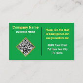 プロフェッショナル実在エステート（QRコード）ホームブローカー 名刺 (裏面)