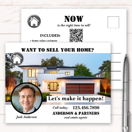 プロフェッショナル実在エステートSell a Home ポストカード