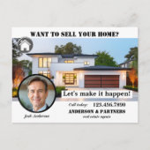 プロフェッショナル実在エステートSell a Home ポストカード (正面)