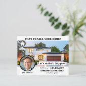 プロフェッショナル実在エステートSell a Home ポストカード (スタンド正面)