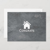 プロフェッショナル実在エテートおめでとうハウス ポストカード (正面/裏面)