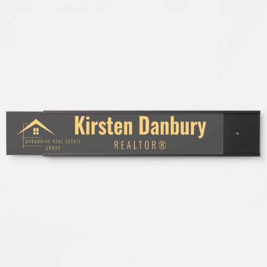 プロフェッショナル実在エテートカスタムプレート サインプレート (正面)