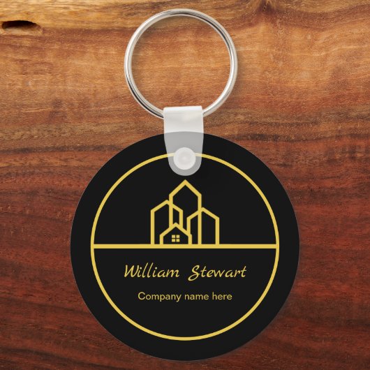 プロフェッショナル実在エテートブモダンラックカスタム キーホルダー (正面)