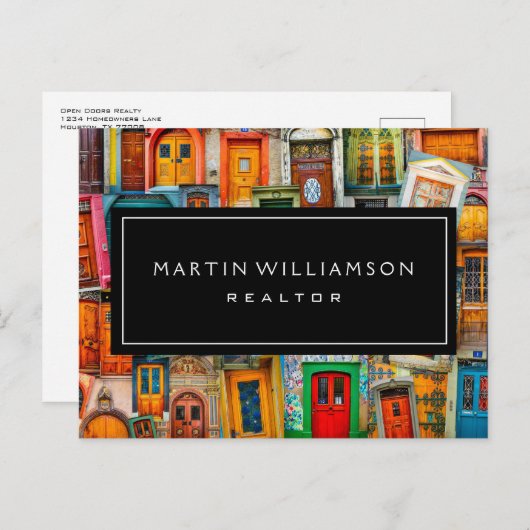 プロフェッショナル実在エテートモダンクラシックドアズブシ ポストカード (正面/裏面)