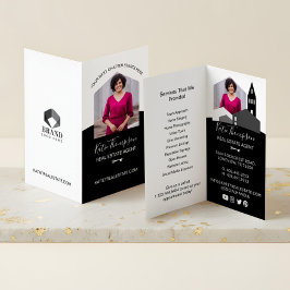 プロフェッショナル実在エージェントの写真とサービス 名刺