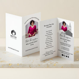 プロフェッショナル実在エージェントの写真とサービス 名刺