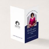 プロフェッショナル実在エージェントの写真とサービス 名刺 (外部)