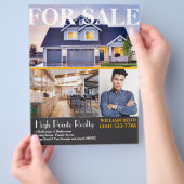 プロフェッショナル実在不動産チラシ販売用 チラシ (手)