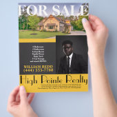 プロフェッショナル実在不動産チラシ販売用 チラシ (手)