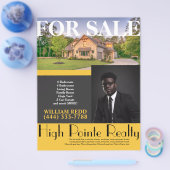 プロフェッショナル実在不動産チラシ販売用 チラシ (シングル)