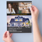 プロフェッショナル実在不動産チラシ販売用 チラシ (手)