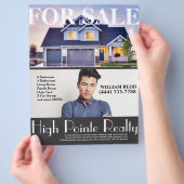 プロフェッショナル実在不動産チラシ販売用 チラシ (手)