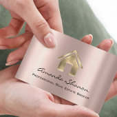 プロフェッショナル実在不動産ブローカーエージェントバラ金ゴールド 名刺