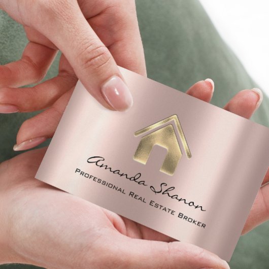 プロフェッショナル実在不動産ブローカーエージェントバラ金ゴールド 名刺