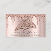 プロフェッショナル実在不動産ブローカーエージェントバラ 名刺 (正面)