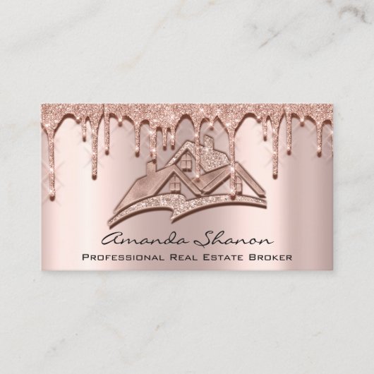 プロフェッショナル実在不動産ブローカーエージェントバラ 名刺 (正面)