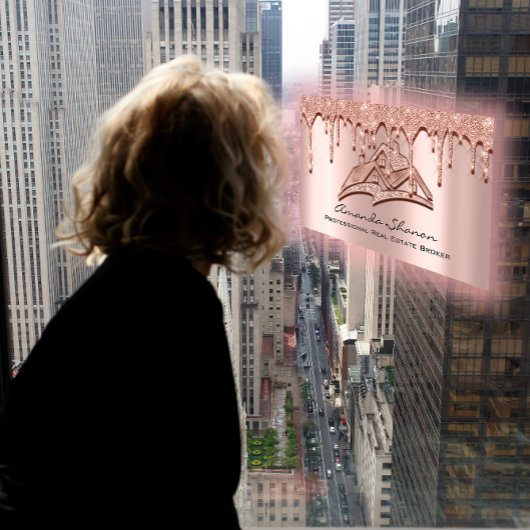 プロフェッショナル実在不動産ブローカーエージェントバラ 名刺