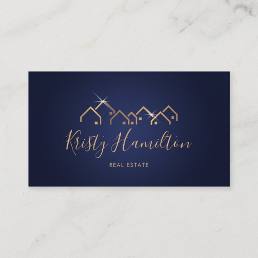 プロフェッショナル実在不動産不動産仲介業者追加フォトQRコード 名刺 (正面)