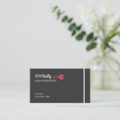 プロフェッショナル実在不動産仲介業者エステート名刺 名刺 (スタンド正面)