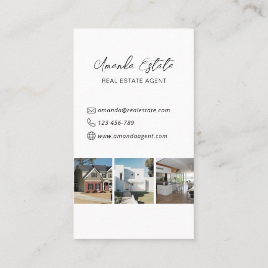 プロフェッショナル実在不動産業者の写真 名刺 (裏面)