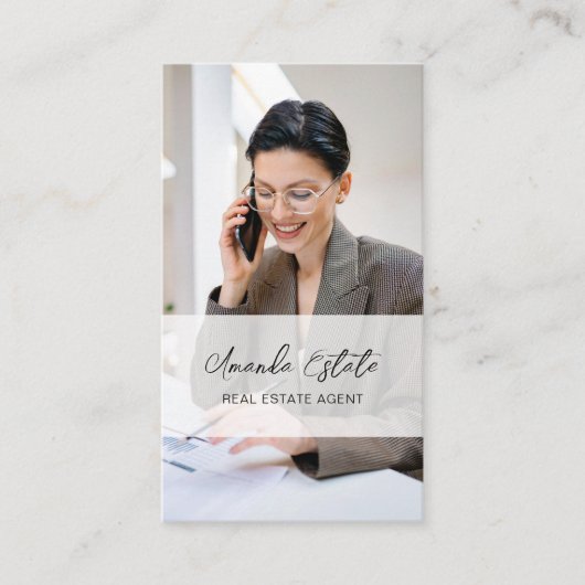 プロフェッショナル実在不動産業者の写真 名刺 (正面)