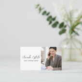 プロフェッショナル実在不動産業者の写真 名刺 (スタンド正面)