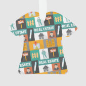 プロフェッショナル実在不動産業者 オーナメント (裏面)