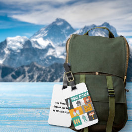 プロフェッショナル実在不動産業者 ラゲッジタグ