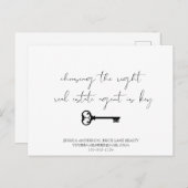 プロフェッショナル実在不動産鍵プロモーション ポストカード (正面/裏面)