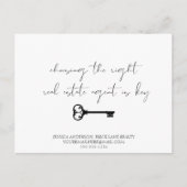 プロフェッショナル実在不動産鍵プロモーション ポストカード (正面)