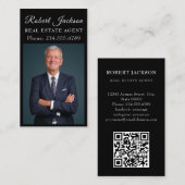 プロフェッショナル実在不動産 |写真レイアウト事業 名刺 (正面/裏面)