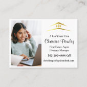プロフェッショナル実在代理店名刺 名刺 (正面)