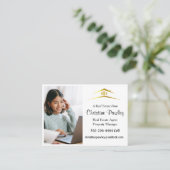 プロフェッショナル実在代理店名刺 名刺 (スタンド正面)