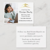 プロフェッショナル実在代理店名刺 名刺 (正面/裏面)