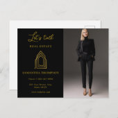 プロフェッショナル実在写真不動産Letsトーク葉書 シーズンポストカード (正面/裏面)