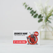 プロフェッショナル害虫駆除剤 名刺 (スタンド正面)