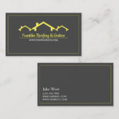 プロフェッショナル屋根と樋名刺 名刺 (正面/裏面)